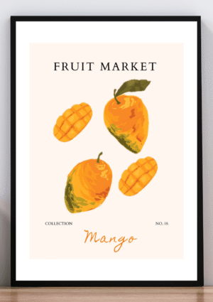 Cuadro fruit market V
