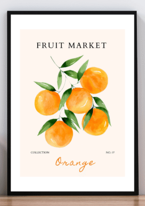 Cuadro fruit market VI