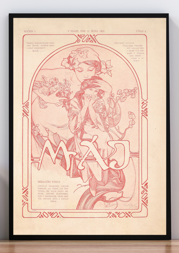 Cuadro ilustración Mucha 1902
