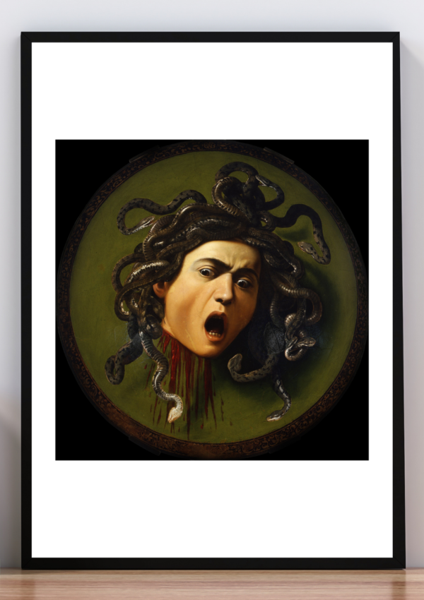 Cuadro Medusa. Caravaggio 1597