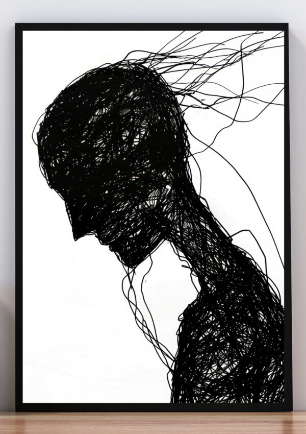 Cuadro monocromático XXI