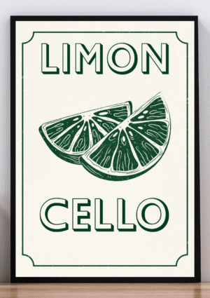 Cuadro limon cello