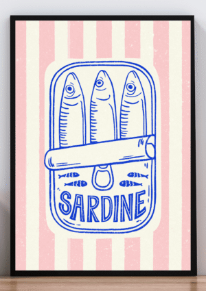 Cuadro sardine